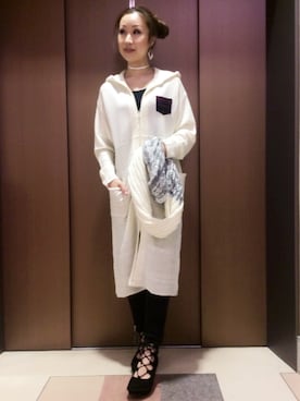 YOKOHAMAスタッフさん(レディース・162cm)の秋コーディネート