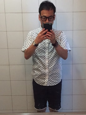 「SOULEIADO（ソレイアード）のアイテム」を使った、Daiさん（メンズ・168cm）の夏コーディネート