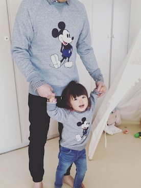 ユ メ ガ ハ ク ＊さん（キッズ・90cm）の冬コーディネート