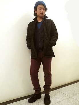 函館メンズビギさん（メンズ・170cm）の秋コーディネート