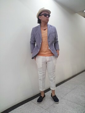 函館メンズビギさん（メンズ・170cm）の春コーディネート