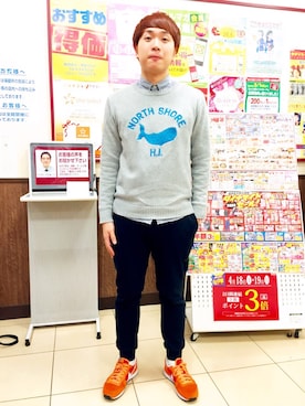 小山 英機さん（メンズ・173cm）の春コーディネート