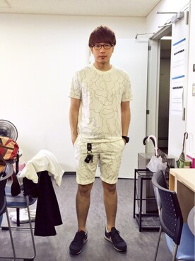 小山 英機さん（メンズ・173cm）の夏コーディネート