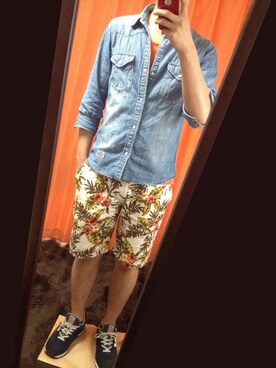 yuu*jiさん（メンズ・177cm）の夏コーディネート