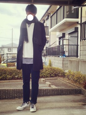 yuu*jiさん（メンズ・177cm）の冬コーディネート