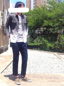 yuu*jiさん（メンズ・177cm）の夏コーディネート