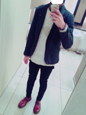 yuu*jiさん（メンズ・177cm）の冬コーディネート