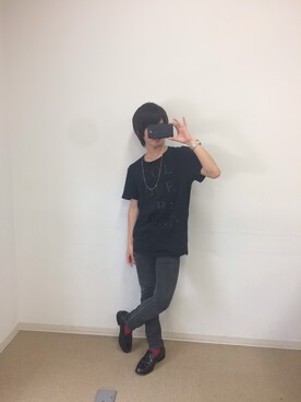 「SHIPS（シップス）のアイテム（その他シューズ）」を使った、Goingさん（メンズ・165cm）の夏コーディネート