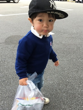 優空 ◡̈⃝さん(キッズ・90cm)の夏コーディネート