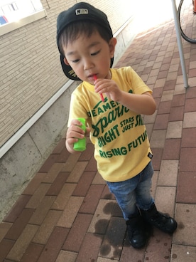 優空 ◡̈⃝さん(キッズ・90cm)の夏コーディネート