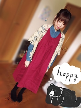 「三角」｜moepiさん（レディース・157cm）の春コーディネート