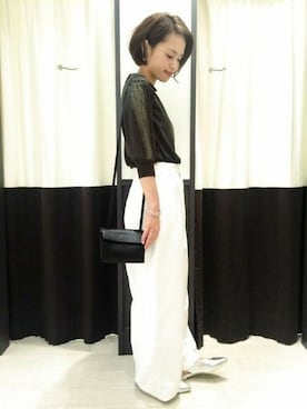 maruさん（レディース・156cm）の夏コーディネート