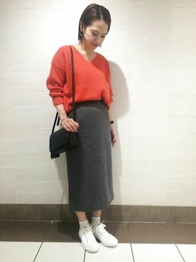 maruさん（レディース・156cm）の秋コーディネート