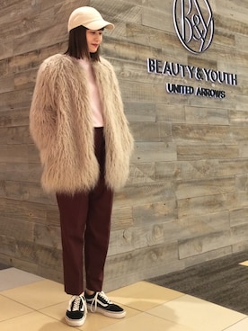 Tomomi Okudaさん（レディース・161cm）の秋コーディネート