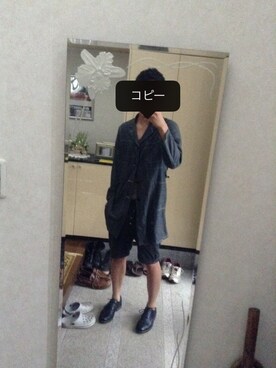 「安い」｜「アイテム（その他アウター）」を使った、ヒロキさん（メンズ・178cm）の夏コーディネート