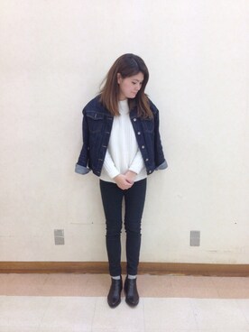 a y kさん（レディース・157cm）の冬コーディネート