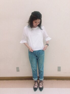 a y kさん（レディース・157cm）の夏コーディネート