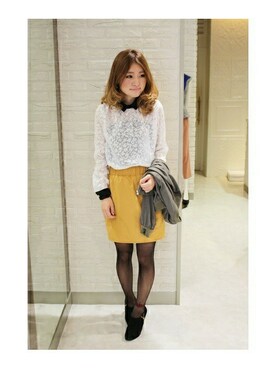 MIHOさん（レディース・162cm）の冬コーディネート