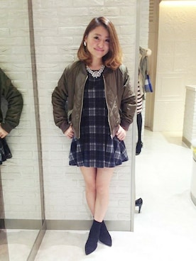 MIHOさん（レディース・162cm）の冬コーディネート