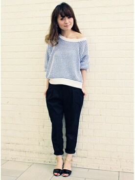 MIHOさん（レディース・154cm）の夏コーディネート