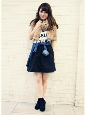 MIHOさん（レディース・154cm）の秋コーディネート