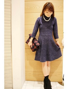 MIHOさん(レディース・154cm)の冬コーディネート