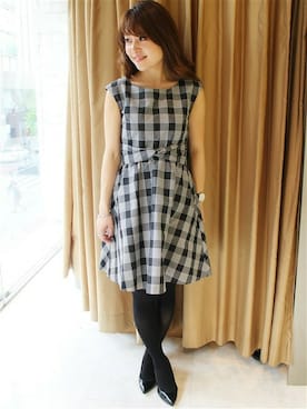 「LIMITLESS LUXURY（リミットレスラグジュアリー）のアイテム」を使った、MIHOさん（レディース・154cm）の秋コーディネート