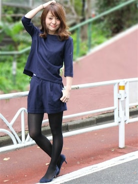 MIHOさん（レディース・154cm）の冬コーディネート