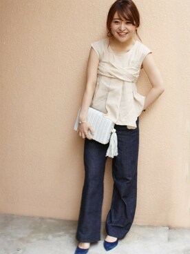 MIHOさん（レディース・154cm）の春コーディネート