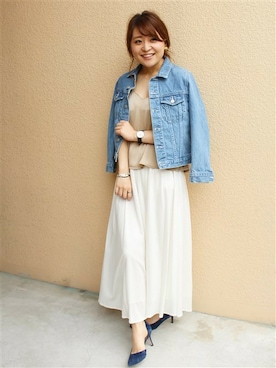 MIHOさん（レディース・154cm）の春コーディネート