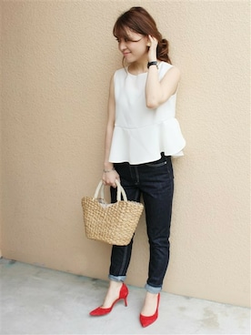 MIHOさん（レディース・154cm）の春コーディネート