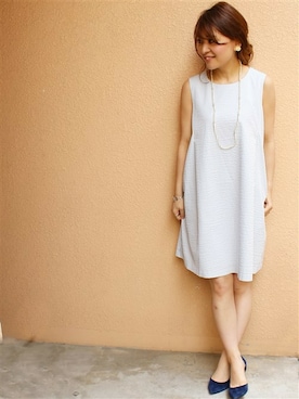 「LIMITLESS LUXURY（リミットレスラグジュアリー）のアイテム」を使った、MIHOさん（レディース・154cm）の春コーディネート