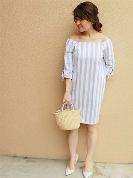 「LIMITLESS LUXURY（リミットレスラグジュアリー）のアイテム」を使った、MIHOさん（レディース・154cm）の春コーディネート