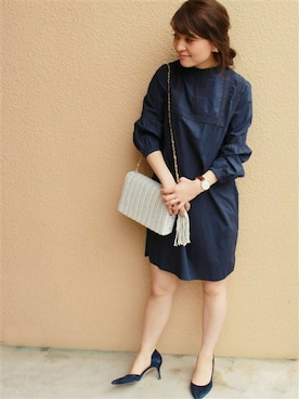 「LIMITLESS LUXURY（リミットレスラグジュアリー）のアイテム」を使った、MIHOさん（レディース・154cm）の春コーディネート