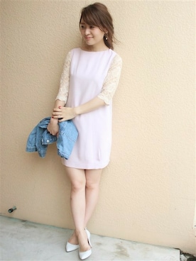 MIHOさん（レディース・154cm）の春コーディネート