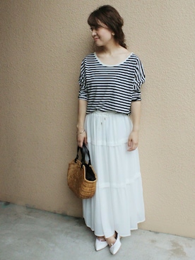 MIHOさん（レディース・154cm）の夏コーディネート