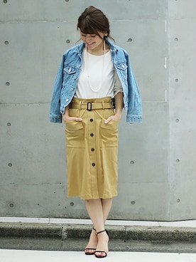 MIHOさん（レディース・154cm）の夏コーディネート