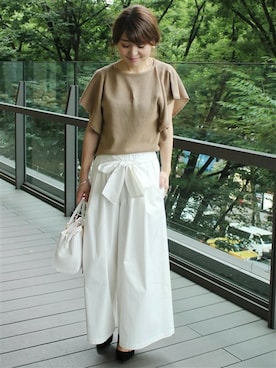 MIHOさん(レディース・154cm)の夏コーディネート