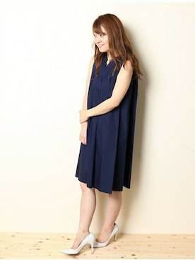 「LIMITLESS LUXURY（リミットレスラグジュアリー）のアイテム」を使った、MIHOさん（レディース・154cm）の夏コーディネート