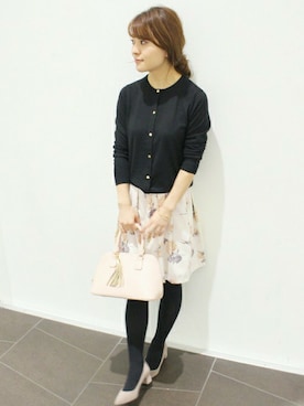 「LIMITLESS LUXURY」｜「アイテム（パンプス）」を使った、MIHOさん（レディース・154cm）の秋コーディネート