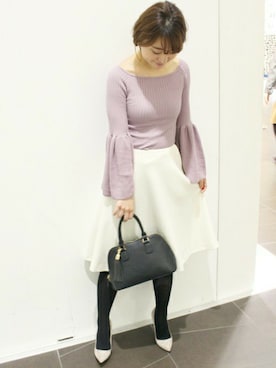 「LIMITLESS LUXURY」｜MIHOさん（レディース・154cm）の秋コーディネート