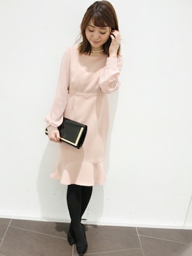 「LIMITLESS LUXURY」｜「アイテム（パンプス）」を使った、MIHOさん（レディース・154cm）の冬コーディネート