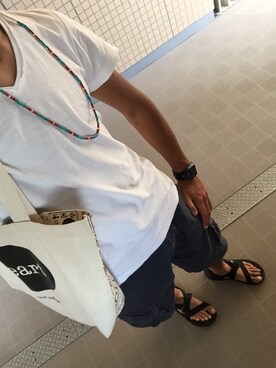 Shunさん（メンズ・178cm）の夏コーディネート