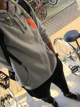 「ADYN（エーディーワイエヌ）のアイテム（パンツ）」を使った、Shunさん（メンズ・178cm）の秋コーディネート