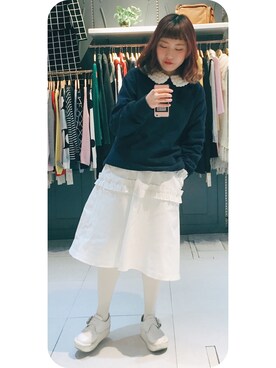 bananananaxxxさん（レディース・158cm）の春コーディネート