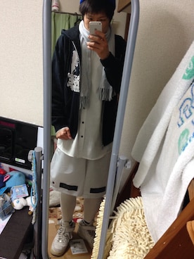 「PYREX（パイレックス）のアイテム」を使った、ラダバンプさん（メンズ・167cm）の春コーディネート