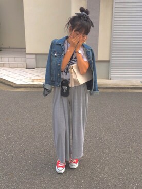 konatsuさん（レディース・153cm）の秋コーディネート