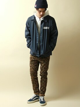 fukajerkさん（メンズ・177cm）の春コーディネート