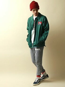 fukajerkさん（メンズ・177cm）の春コーディネート