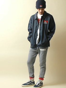 fukajerkさん（メンズ・177cm）の春コーディネート